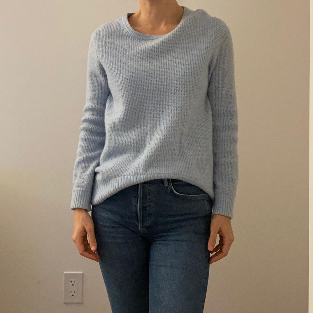 J.Crew Light Blue Sweater Sz S